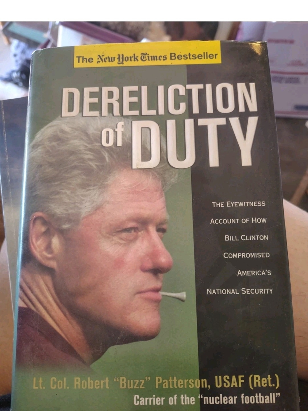 Dereliction of Duty - Green/Black Paperback Book